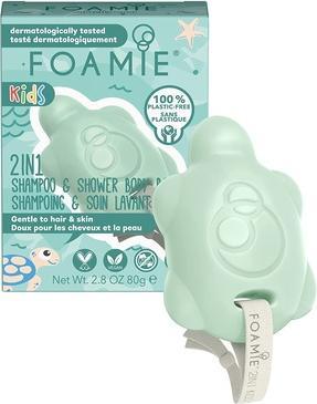 Immagine prodotto Foamie Sapone per corpo e capelli Baby Shower al cocco (2 in 1 Shampoo e Doccia Barretta) 80 g