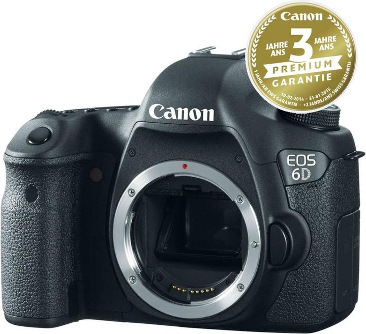 Image du produit Canon Corps de l'EOS 6D (20.20 Mpx, Plein format)