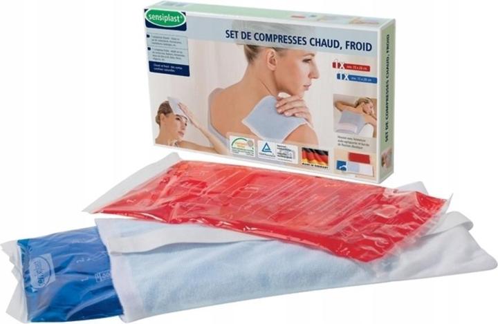 Actual product image Sensiplast Back Heat-Cold Compress Set (2 x)