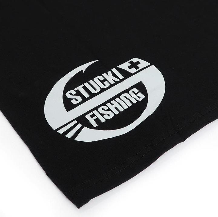 Produktbild Stucki Fishing T-Shirt Because Fanatics, Schwarz (XS)