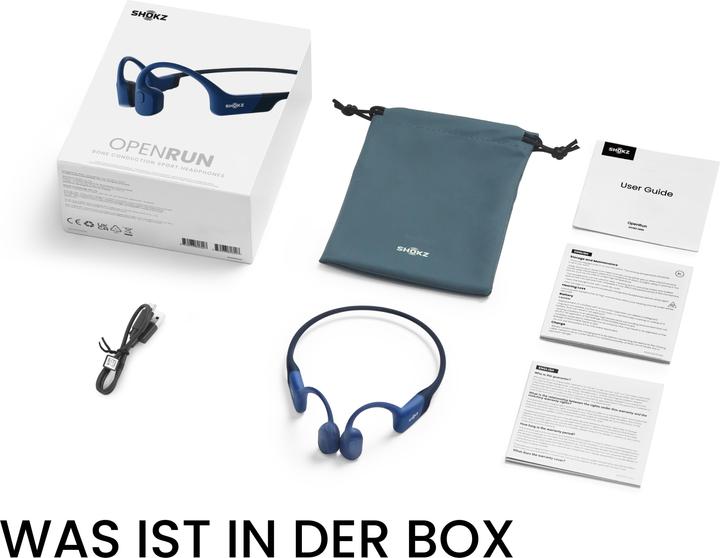 Immagine prodotto Shokz OpenRun USB-C (Nessuna soppressione del rumore, 8 h, Senza fili)