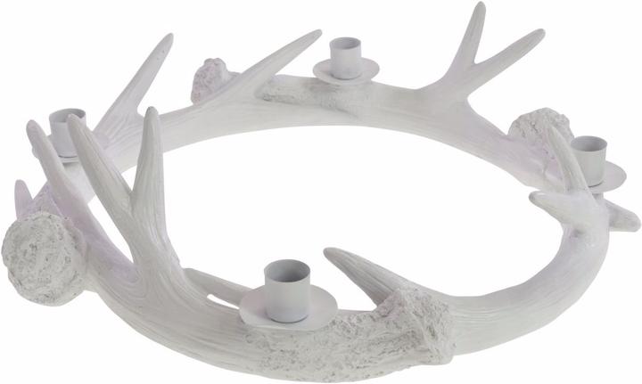 Image du produit Werner Voss Couronne de l'Avent Bois de cerf (40 x 38.5 x 11.5 cm)