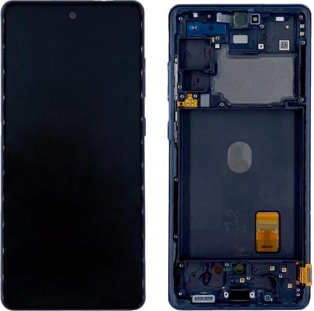 Produktbild Samsung LCD display + Touch Unit G781 5G Galaxy S20 FE Cloud Navy (Service Pack) (Display, Galaxy S20 FE 5G)
