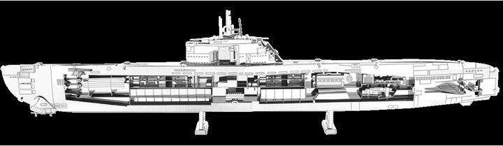 Produktbild Metal Earth constructie speelgoed German U-Boat type XXI