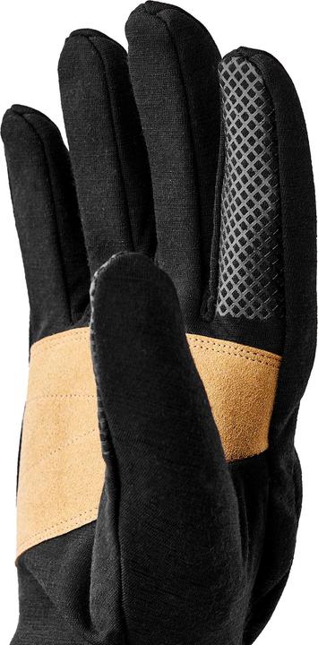 Actual product image Hestra Merino Windwool Liner - 5 fingers (8)