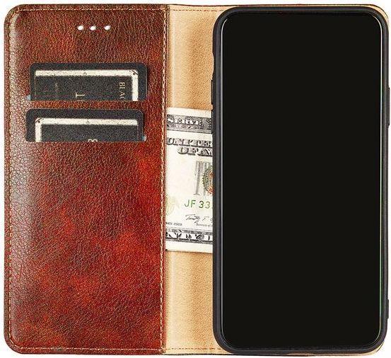 Image du produit MU Classic Série de couvertures de livres en cuir Crazy Horse V (Samsung Galaxy S22+)