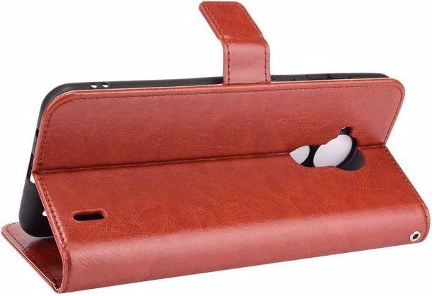 Actual product image MU Classic Crazy Horse III Leather Bookcover Series (Nokia C30)