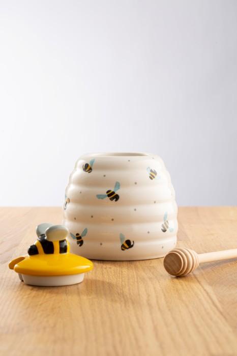 Actual product image Price & Kensington Sweet Bee 0059.667 Honey pot and knitter, multi-coloured, 0059.667