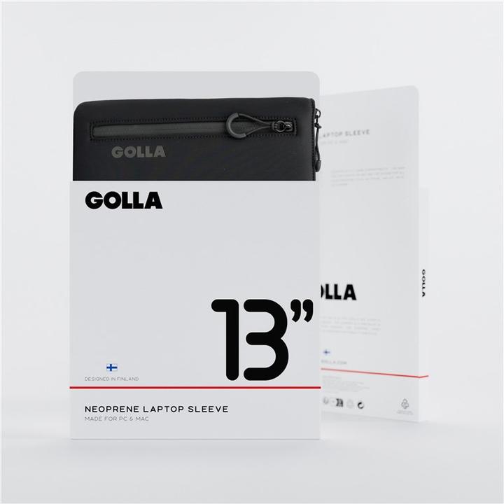 Produktbild Golla Set aus Rucksack und Laptop-Sleeve 13 Zoll, Black