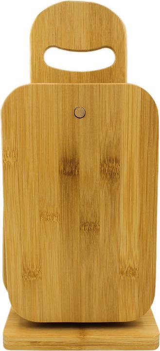 Immagine prodotto Natura Punto Supporto con 4 tavole, tutte le parti in bambù, 22 x 14 x 0,9 cm