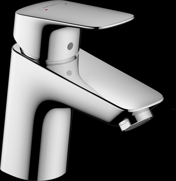 Produktbild hansgrohe Logis Einhebel-Waschtischarmatur 70 mit Metall Zugstangen-Ablaufgarnitur