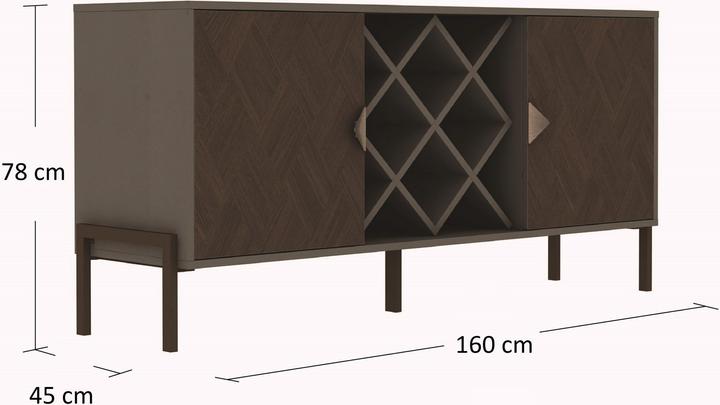 Produktbild Hanah Home Eden (160 x 78 x 45 cm)