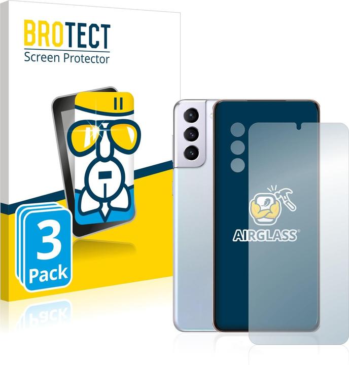Image du produit BROTECT AirGlass Verre (3 pièce(s), Samsung Galaxy S21 5G)