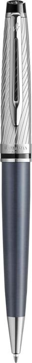 Immagine prodotto Waterman Biros Expert DeLuxe Grigio C.C. (M-blu) (Grigio, Metallico, 1 x)
