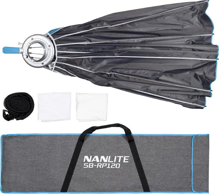 Actual product image Nanlite Parabolische Softbox 120 cm (Rapid) (Soft boxes, 120 cm)