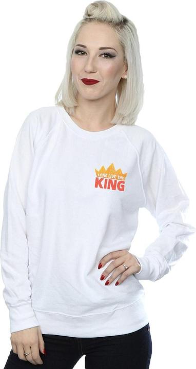 Actual product image Disney Womens/Ladies The Lion King Movie Long Live Breast Print Sweatshirt (XXL)