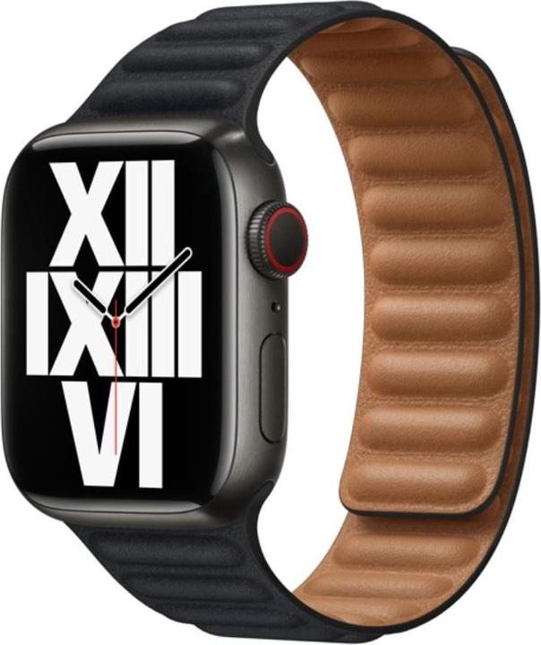 Actual product image EKO Strap for Apple Watch 38/40 and 41mm with magnetic links (Faux leather)