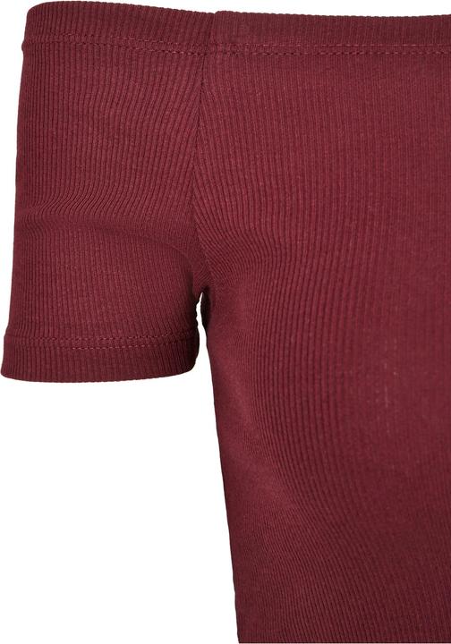 Produktbild Urban Classics Ladies Off Shoulder Rib Tee (XS)