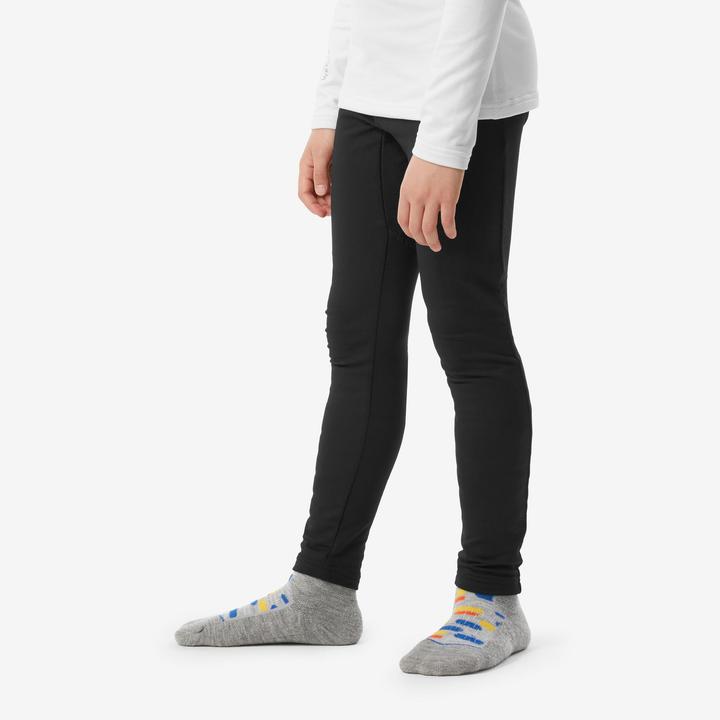 Produktbild Wedze Skiunterwäsche Funktionshose Kinder - BL 500 schwarz (100 C)