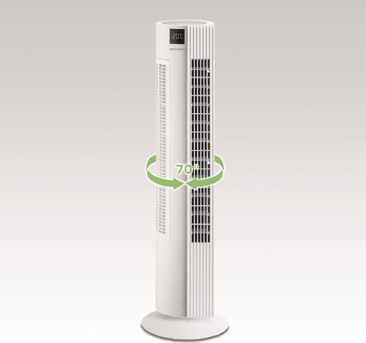 Actual product image Stylies Tower fan Cygnus (56 dB)
