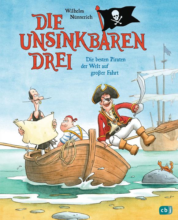 Image du produit Die Unsinkbaren Drei - Die besten Piraten der Welt auf grosser Fahrt (Allemand, Wilhelm Nünnerich, 2018)