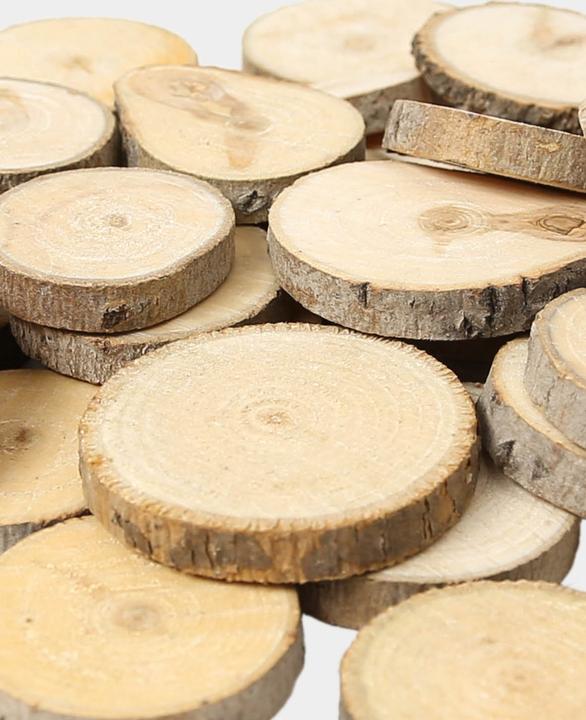 Actual product image I Am Creative Wooden discs