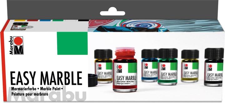 Image du produit Marabu Marbre facile (Multicolore, 90 ml)