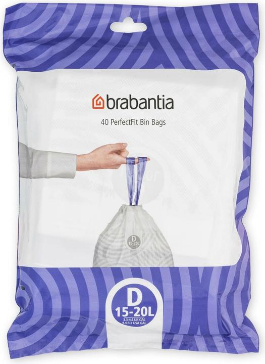 Brabantia PerfectFit Tassen (40 x, 20 l)