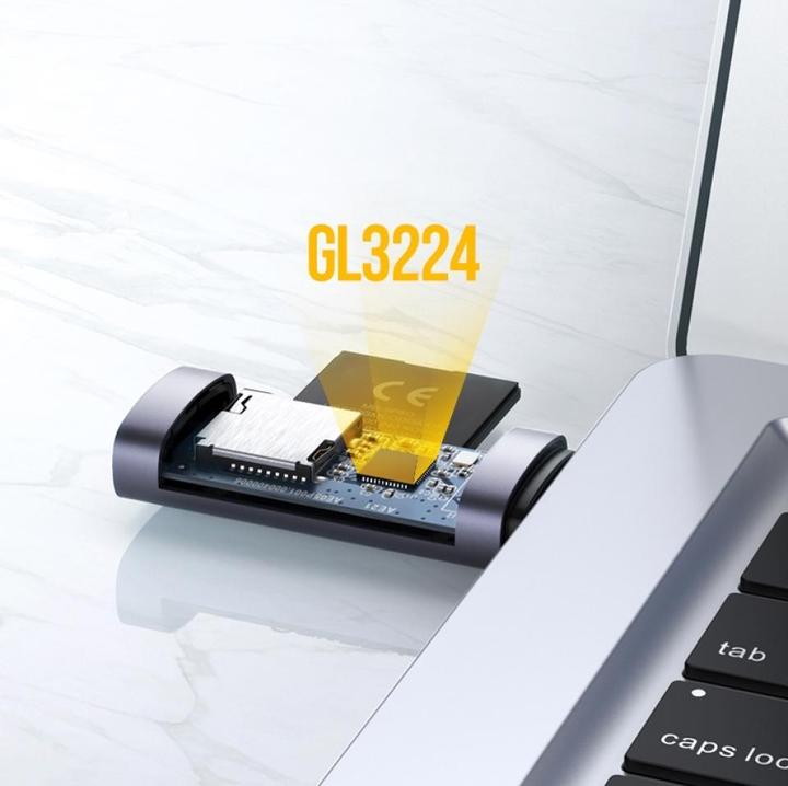 Image du produit Ugreen Adaptateur CM216 SD/TF USB 3.0 (gris)