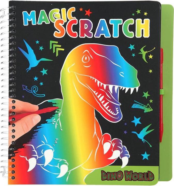 Depesche Dino World- Magic Scratch Malbuch