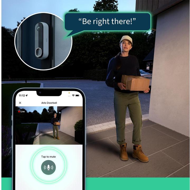 Actual product image Arlo Video Doorbell (Wi-Fi)
