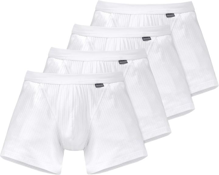 Schiesser 4er Pack Cotton Essentials Authentic Short (M, 4er Pack)