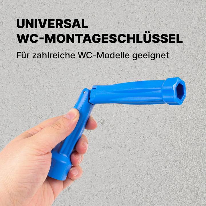 Produktbild Dönges Universal WC Sitz Montageschlüssel, blau, 200 mm