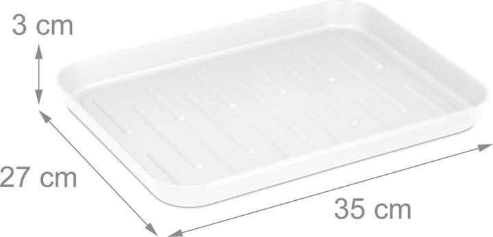 Actual product image Relaxdays Shoe drip tray (35 x 27 x 3 cm)