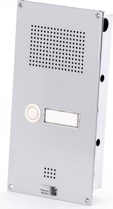 Productafbeelding Telecom Behnke Serie 5 inbouwset met één oproeptoets (zilver)