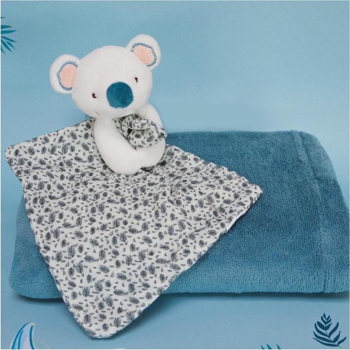 Actual product image Doudou et Compagnie Koala blanket & cuddle cloth 100x70cm (MQ2)**