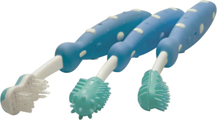 Immagine prodotto Nuby Set di 3 spazzolini da denti (Morbido, 3 x)