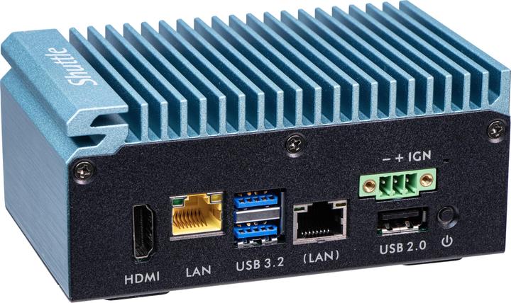 Actual product image Shuttle Barebone SPCEL02 Intel Celeron J6412 1xSODIMM max 32GB DDR4 2x2.5G LAN (Intel Celeron J6412)