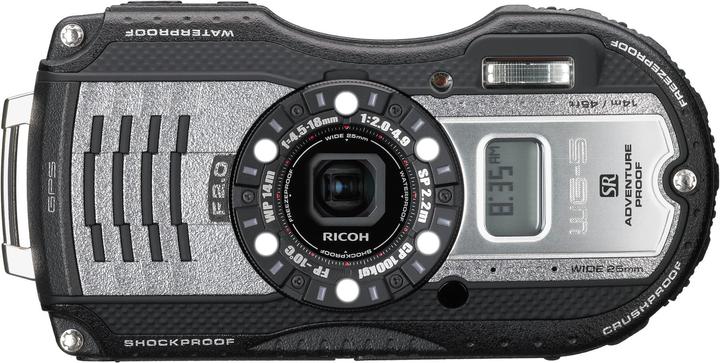 Actual product image RICOH WG 5 GPS, waterproof up to 14m (16 Mpx, 1/2,3'')