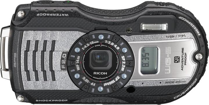 Actual product image RICOH WG 5 GPS, waterproof up to 14m (16 Mpx, 1/2,3'')