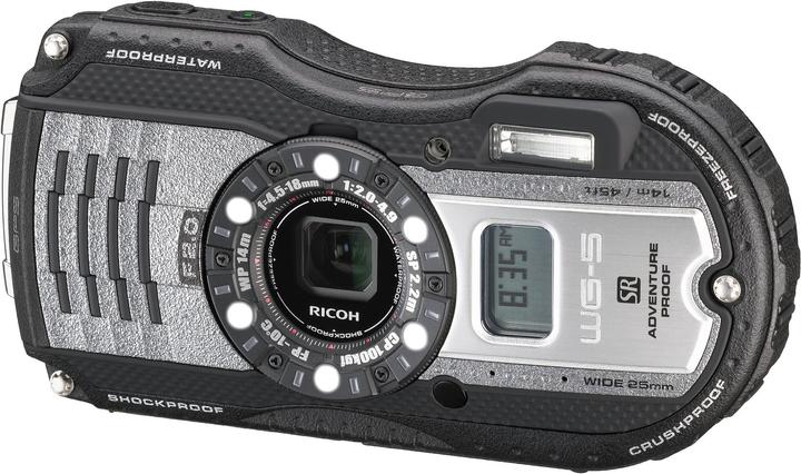 RICOH WG 5 GPS, waterproof up to 14m (16 Mpx, 1/2,3'')