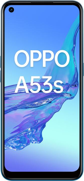 Produktbild OPPO A53s (128 GB, Fancy Blue, 6.50", Dual SIM, 13 Mpx, 4G)