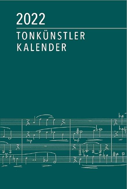 Produktbild Tonkünstler-Kalender 2022 (Kein Einband)