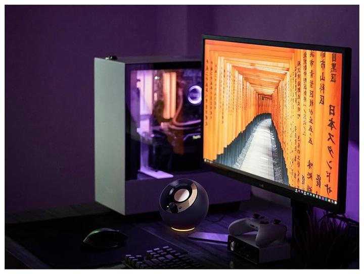 Image du produit Creative Haut-parleur Pebble SE RGB stéréo, noir