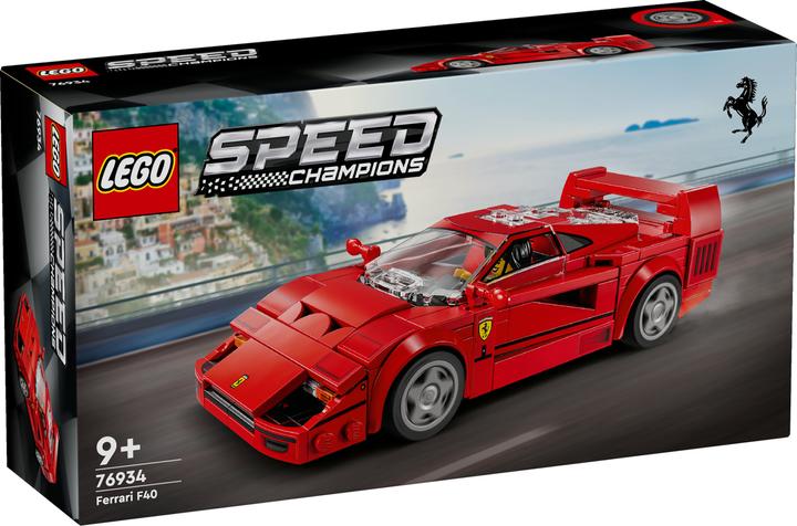 Produktbild LEGO Ferrari F40 Supersportwagen (76934, LEGO Speed Champions)
