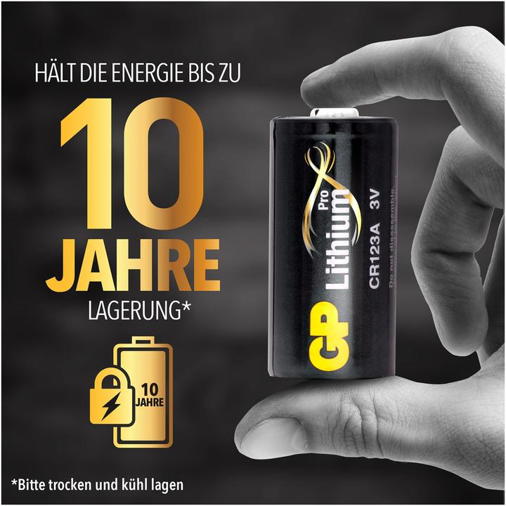 Immagine prodotto GP Batteries Foto (1 pz., CR123A, 1400 mAh)