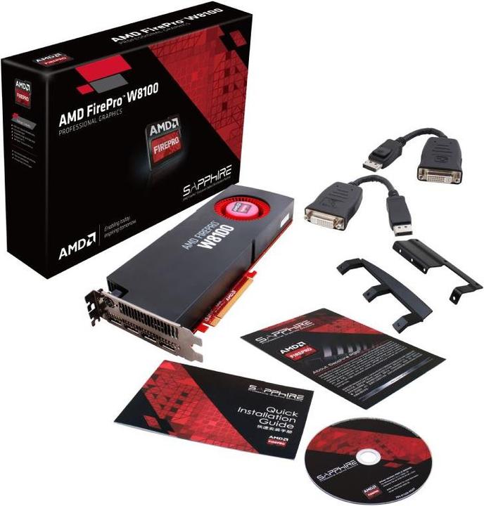 Actual product image ATI FirePro W8100 (8 GB)