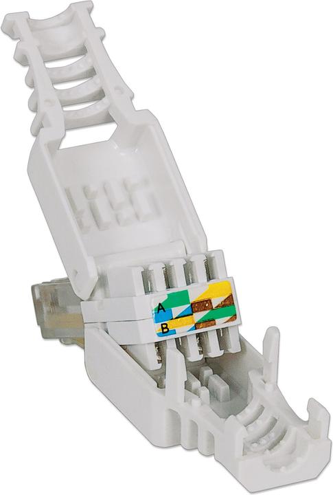 Produktbild Intellinet Werkzeugloser RJ45-Stecker (Netzwerkkabel Stecker)