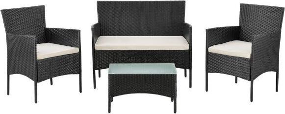 Image du produit Juskys Salon en poly rotin Fort Myers