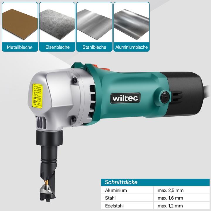 Image du produit Wiltec Blechknabber (2500 mm)